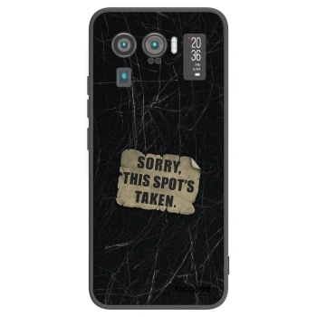 Picasee husă neagră din silicon pentru Xiaomi Mi 11 Ultra - SORRY