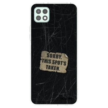 Picasee husă transparentă din silicon pentru Samsung Galaxy A22 A226B 5G - SORRY