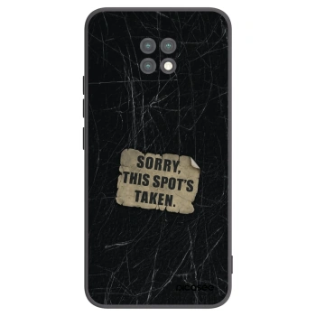 Picasee husă neagră din silicon pentru Xiaomi Redmi Note 9T - SORRY