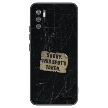 Picasee husă neagră din silicon pentru Xiaomi Poco M3 Pro 5G - SORRY