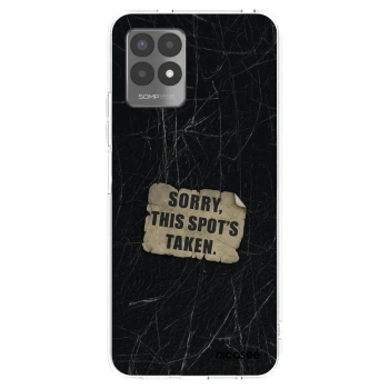 Picasee husă transparentă din silicon pentru Realme 8i - SORRY