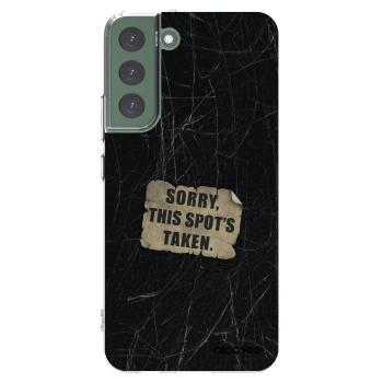 Picasee husă transparentă din silicon pentru Samsung Galaxy S22+ 5G - SORRY