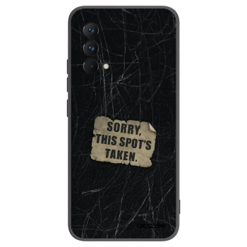 Picasee husă neagră din silicon pentru Realme GT Master Edition 5G - SORRY