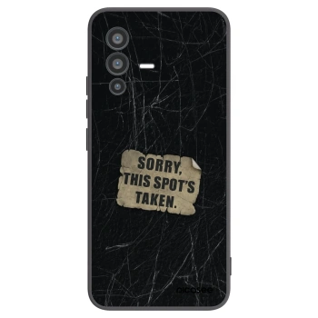 Picasee husă neagră din silicon pentru Vivo V23 5G - SORRY