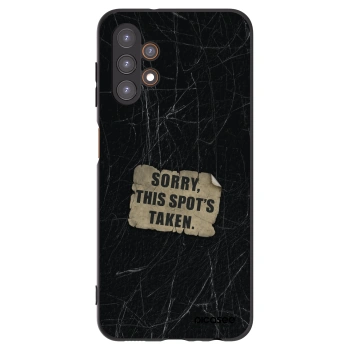 Picasee husă neagră din silicon pentru Samsung Galaxy A13 4G A135 - SORRY