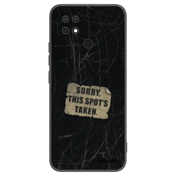 Picasee husă neagră din silicon pentru Xiaomi Redmi 10C - SORRY