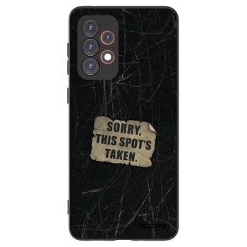 Picasee husă neagră din silicon pentru Samsung Galaxy A33 5G A336 - SORRY