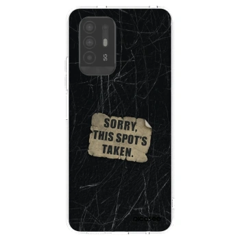 Picasee husă transparentă din silicon pentru OPPO A94 5G - SORRY