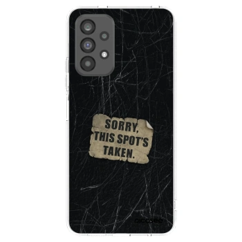 Picasee husă transparentă din silicon pentru Samsung Galaxy A73 5G - SORRY