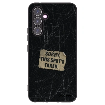 Picasee husă neagră din silicon pentru Samsung Galaxy A54 5G A546B - SORRY