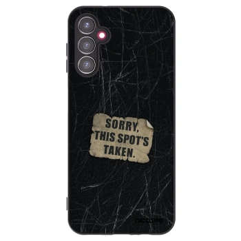 Picasee husă neagră din silicon pentru Samsung Galaxy A14 4G A145R - SORRY