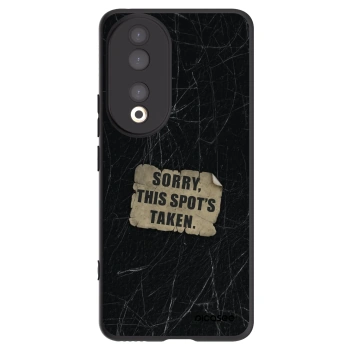 Picasee husă neagră din silicon pentru Honor 90 5G - SORRY