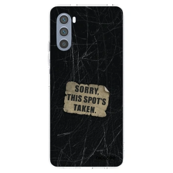 Picasee husă transparentă din silicon pentru Motorola Moto G62 - SORRY