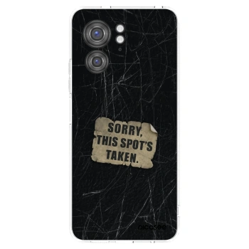 Picasee husă transparentă din silicon pentru Motorola Edge 40 - SORRY