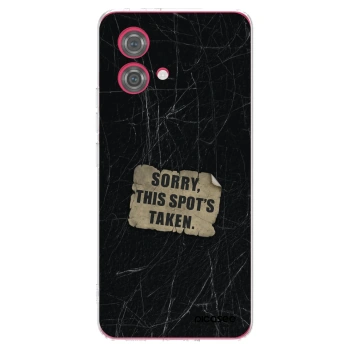 Picasee husă transparentă din silicon pentru Motorola Moto G84 5G - SORRY