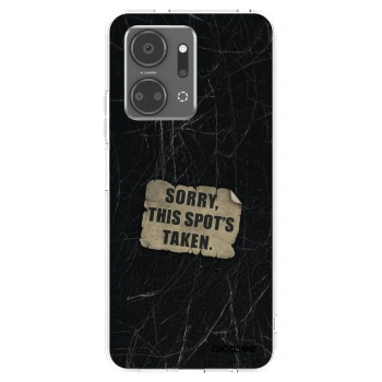 Picasee husă transparentă din silicon pentru Honor X7a - SORRY