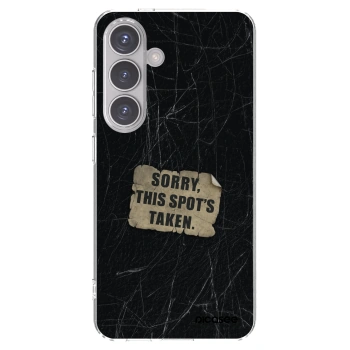Picasee husă transparentă din silicon pentru Samsung Galaxy S24 S921B 5G - SORRY