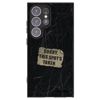Picasee husă neagră din silicon pentru Samsung Galaxy S24 Ultra S928B 5G - SORRY