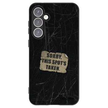 Picasee husă neagră din silicon pentru Samsung Galaxy S23 FE S711B - SORRY