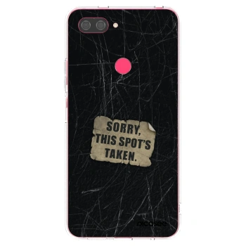 Picasee husă transparentă din silicon pentru Xiaomi Mi 8 Lite - SORRY