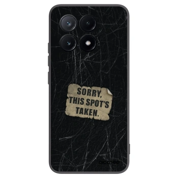 Picasee husă neagră din silicon pentru Xiaomi Poco X6 Pro - SORRY