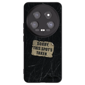 Picasee husă neagră din silicon pentru Xiaomi 14 Ultra - SORRY