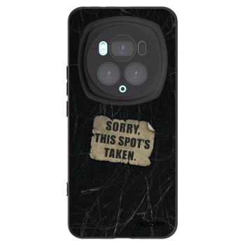 Picasee husă neagră din silicon pentru Honor Magic6 Pro - SORRY