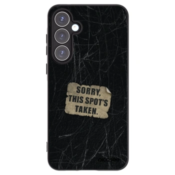 Picasee husă neagră din silicon pentru Samsung Galaxy A55 5G A556B - SORRY