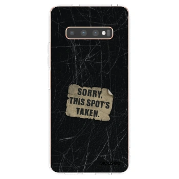 Picasee husă transparentă din silicon pentru Samsung Galaxy S10 Plus G975 - SORRY