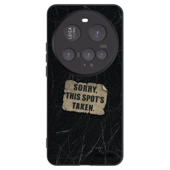 Picasee husă neagră din silicon pentru Xiaomi 15 Ultra - SORRY