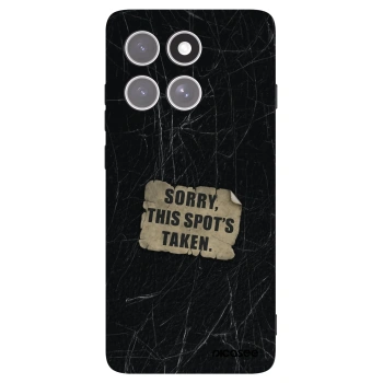 Picasee husă neagră din silicon pentru Motorola Edge 60 Pro - SORRY