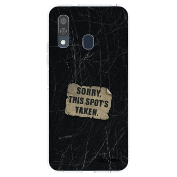 Picasee husă transparentă din silicon pentru Samsung Galaxy A40 A405F - SORRY