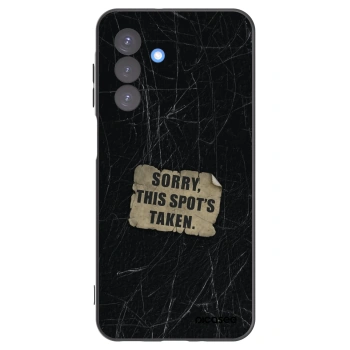 Picasee husă neagră din silicon pentru Samsung Galaxy A17 5G - SORRY