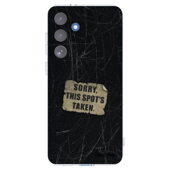 Picasee husă transparentă din silicon pentru Samsung Galaxy S25 FE 5G - SORRY
