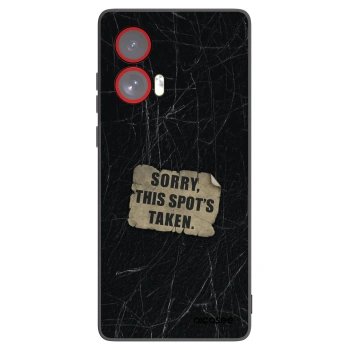Picasee husă neagră din silicon pentru Motorola Edge 50 Fusion - SORRY
