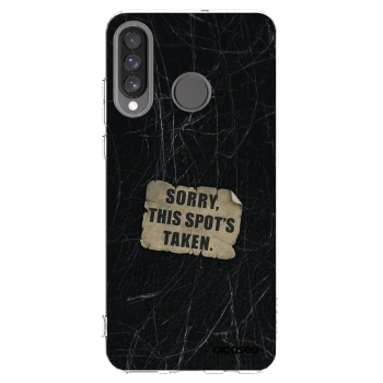 Picasee husă transparentă din silicon pentru Huawei P30 Lite - SORRY