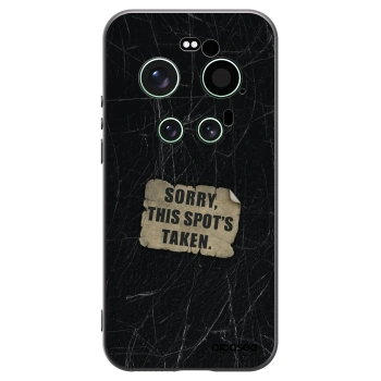 Picasee husă neagră din silicon pentru Xiaomi 17 Ultra - SORRY