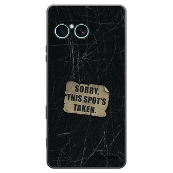 Picasee husă neagră din silicon pentru Sony Xperia 10 VII - SORRY