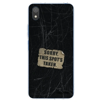 Picasee husă transparentă din silicon pentru Xiaomi Redmi 7A - SORRY