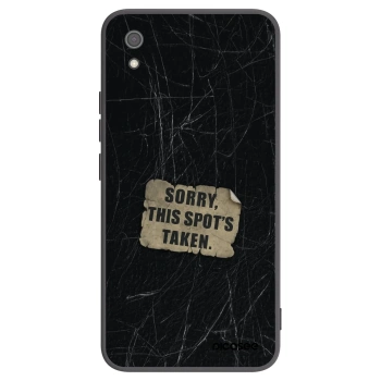 Picasee husă neagră din silicon pentru Xiaomi Redmi 7A - SORRY