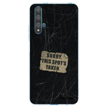 Picasee husă transparentă din silicon pentru Huawei Nova 5T - SORRY