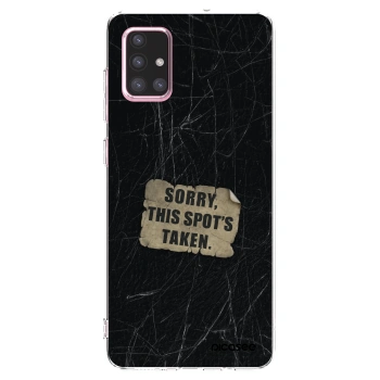 Picasee husă transparentă din silicon pentru Samsung Galaxy A71 A715F - SORRY