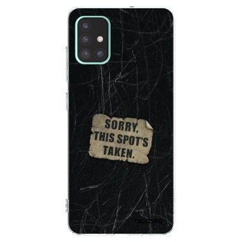 Picasee husă transparentă din silicon pentru Samsung Galaxy A51 A515F - SORRY
