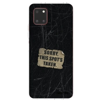 Picasee husă transparentă din silicon pentru Samsung Galaxy Note 10 Lite N770F - SORRY