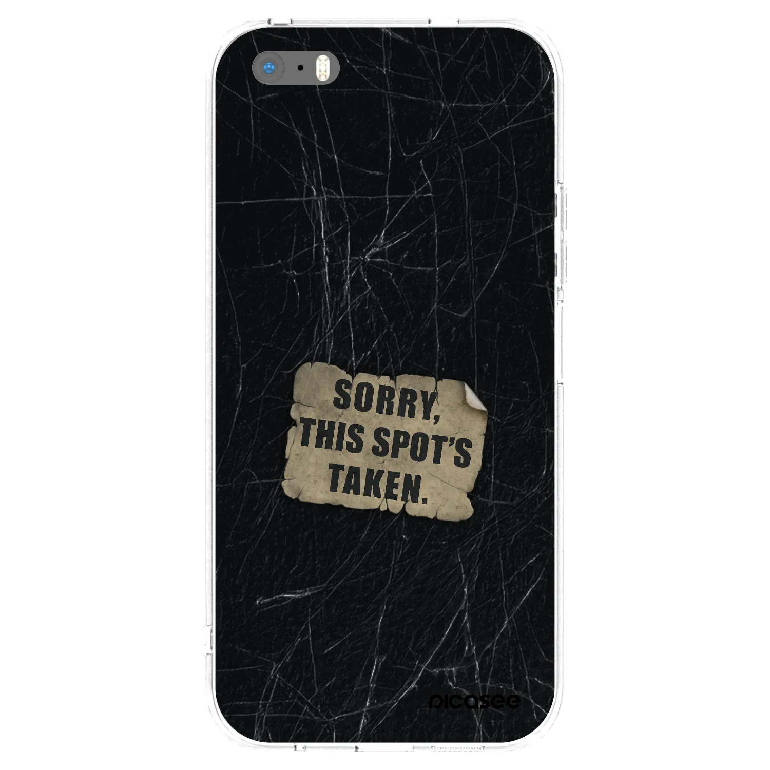 Picasee husă transparentă din silicon pentru Apple iPhone 5/5S/SE - SORRY