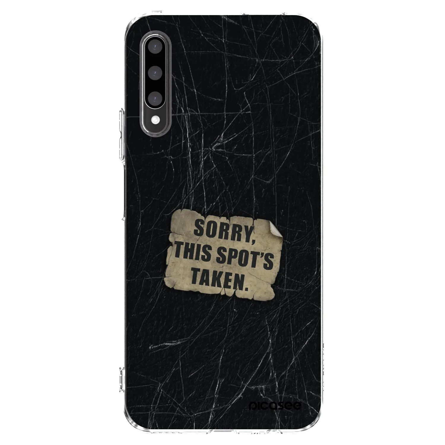 Picasee husă transparentă din silicon pentru Honor 9X Pro - SORRY
