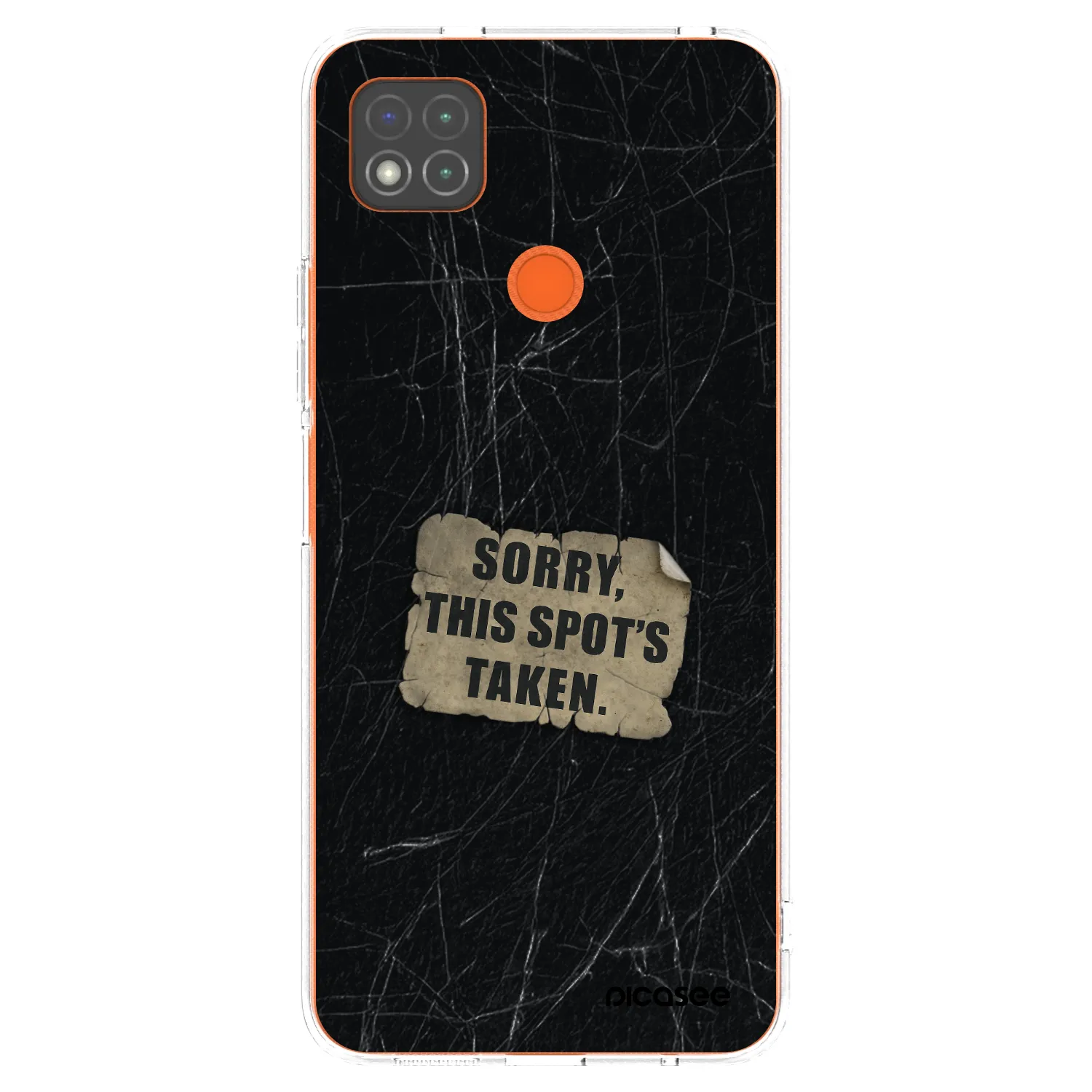 Picasee husă transparentă din silicon pentru Xiaomi Redmi 9C - SORRY