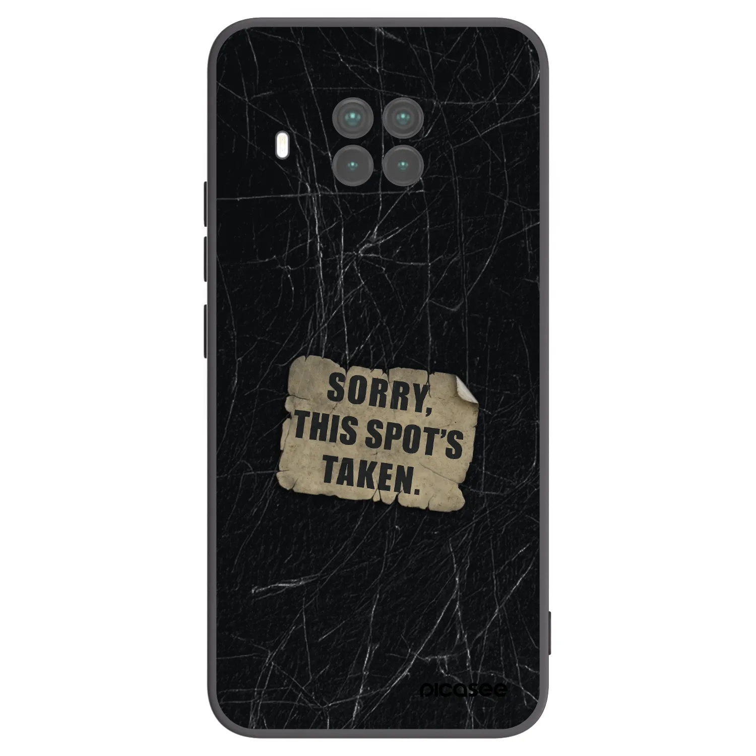 Picasee husă neagră din silicon pentru Xiaomi Mi 10T Lite - SORRY