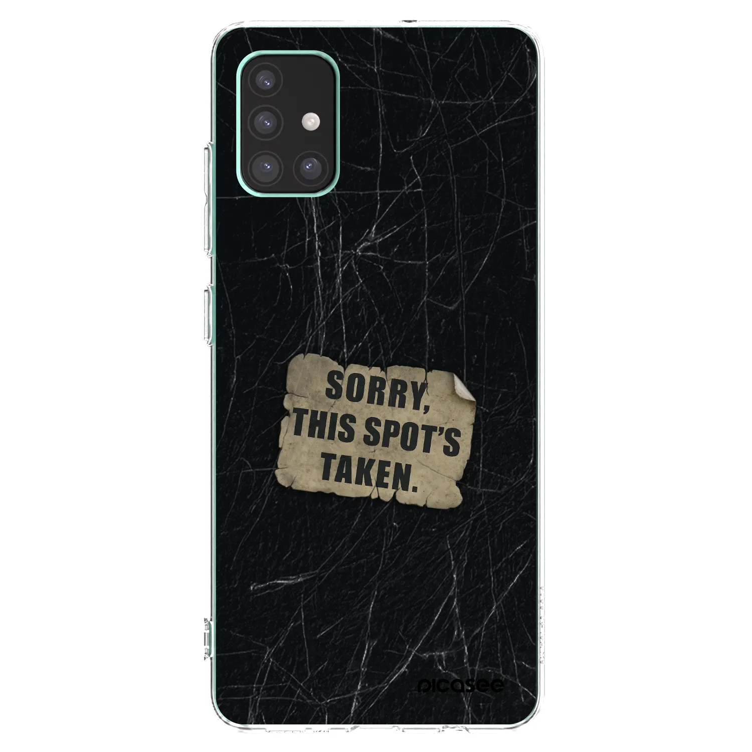 Picasee husă transparentă din silicon pentru Samsung Galaxy M51 M515F - SORRY