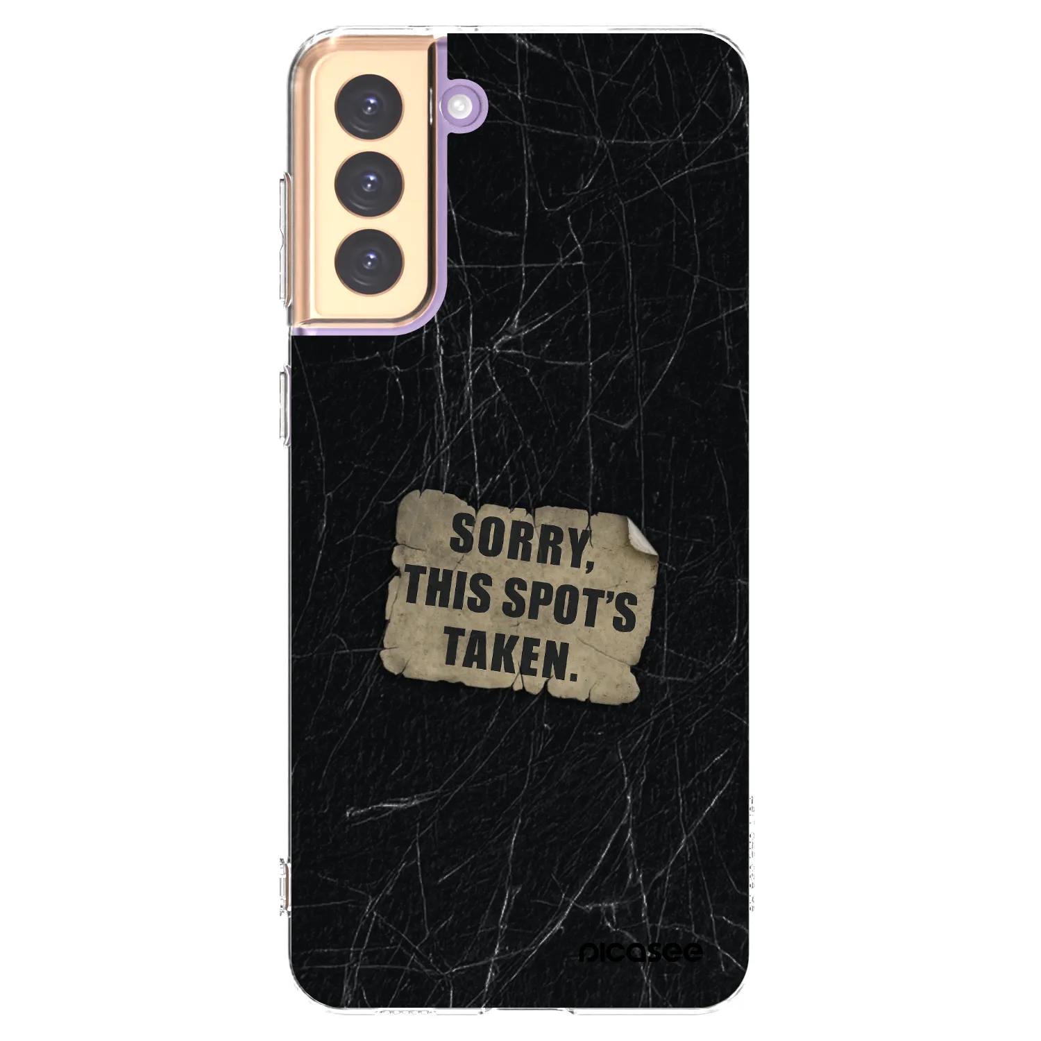 Picasee husă transparentă din silicon pentru Samsung Galaxy S21+ 5G G996F - SORRY